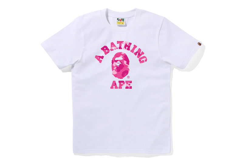 COLOR CAMO COLLEGE TEE LADIES