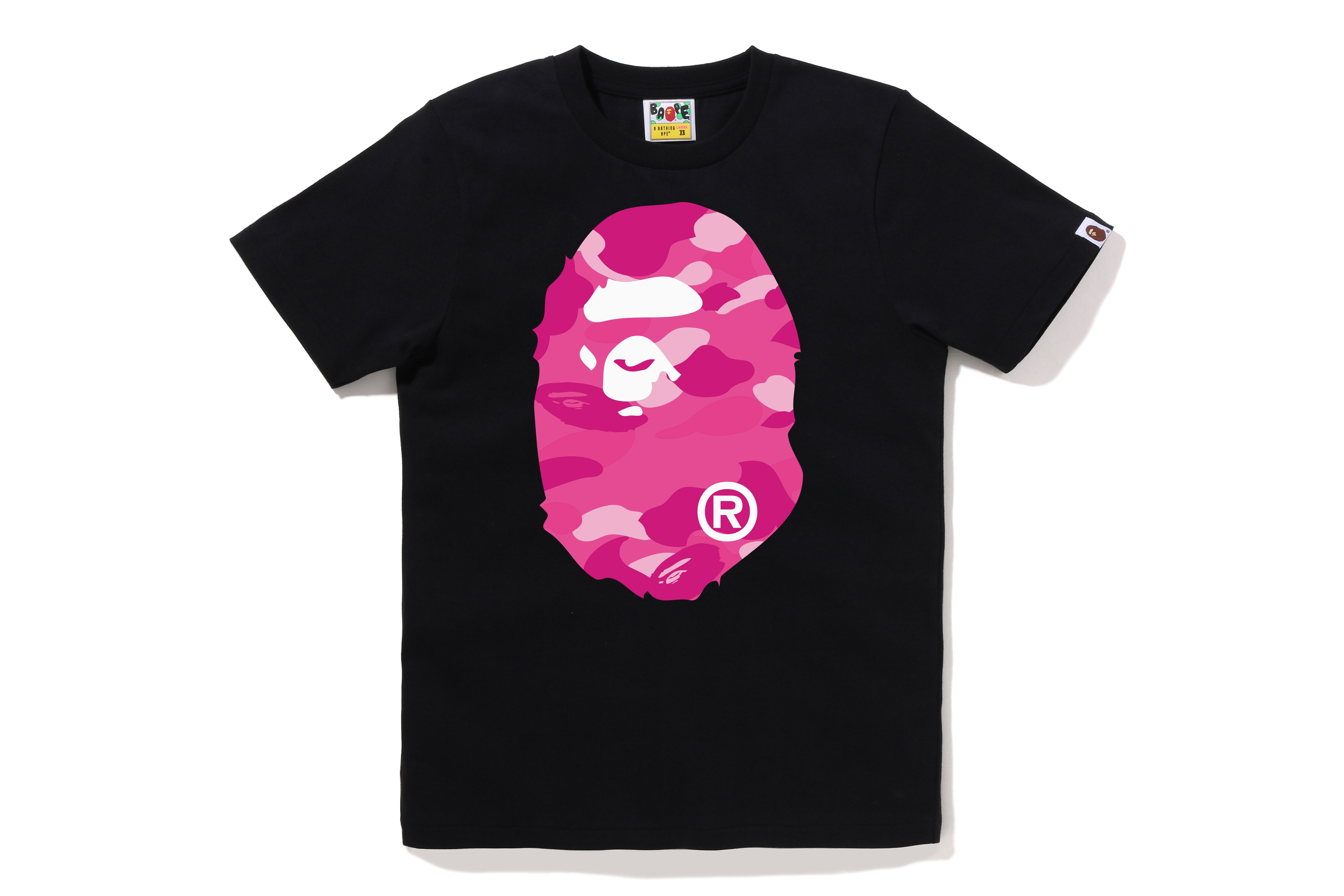 COLOR CAMO BIG APE HEAD TEE LADIES – eu.bape.com