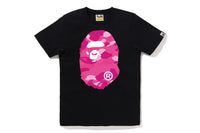 COLOR CAMO BIG APE HEAD TEE LADIES