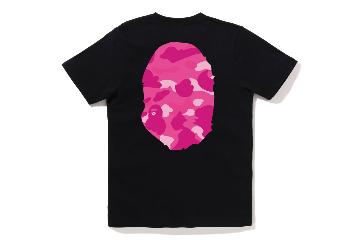 COLOR CAMO BIG APE HEAD TEE LADIES