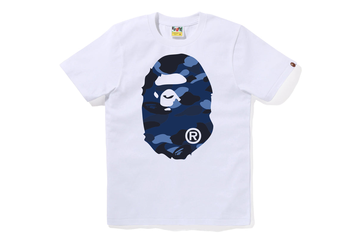COLOR CAMO BIG APE HEAD TEE LADIES