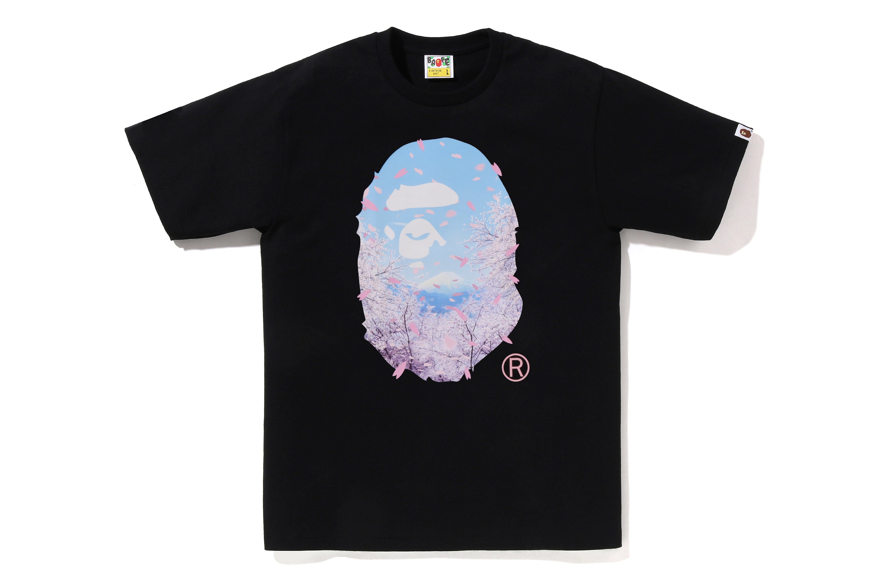 BAPE 半袖Tシャツ 桜 さくら ブラック SAKURA TEE SAKURA COLLECTION | bape.com