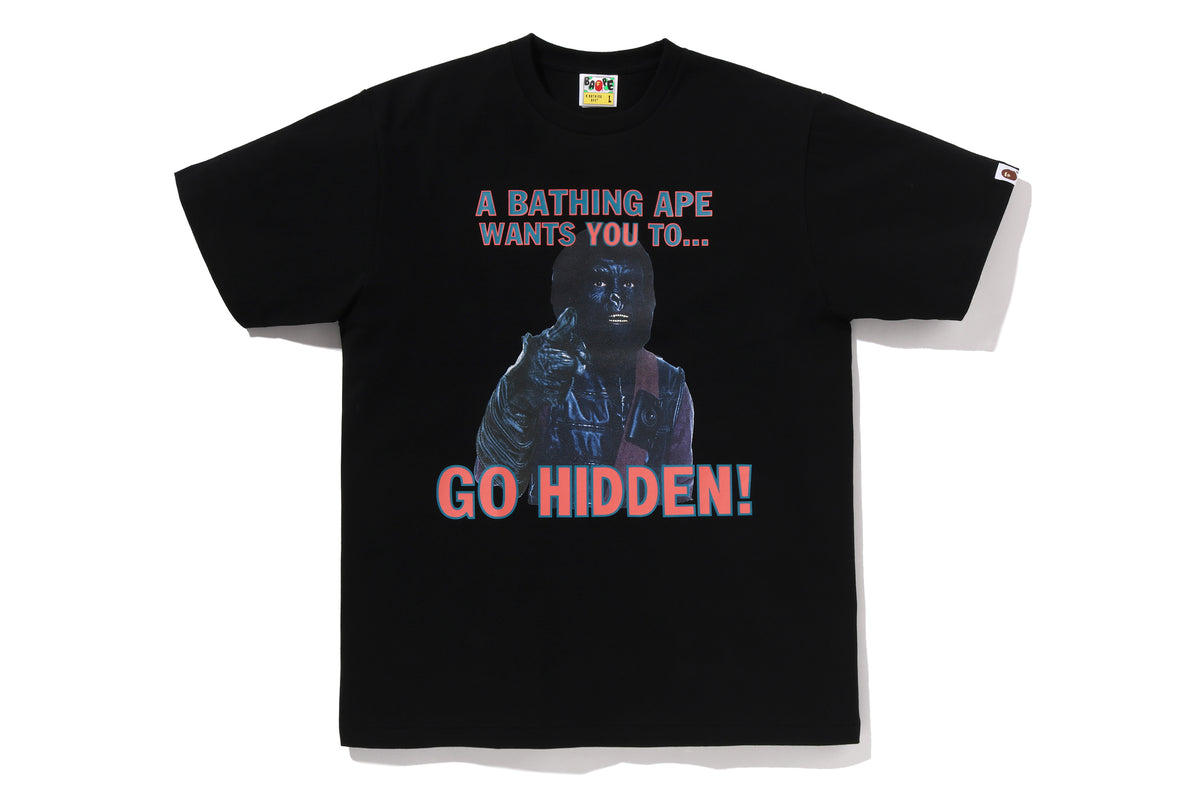 BAPE X HIDDEN GO HIDDEN TEE