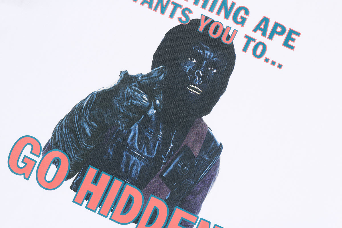 BAPE X HIDDEN GO HIDDEN TEE