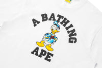 BAPE X DISNEY DONALD DUCK COLLEGE RELAXED FIT TEE