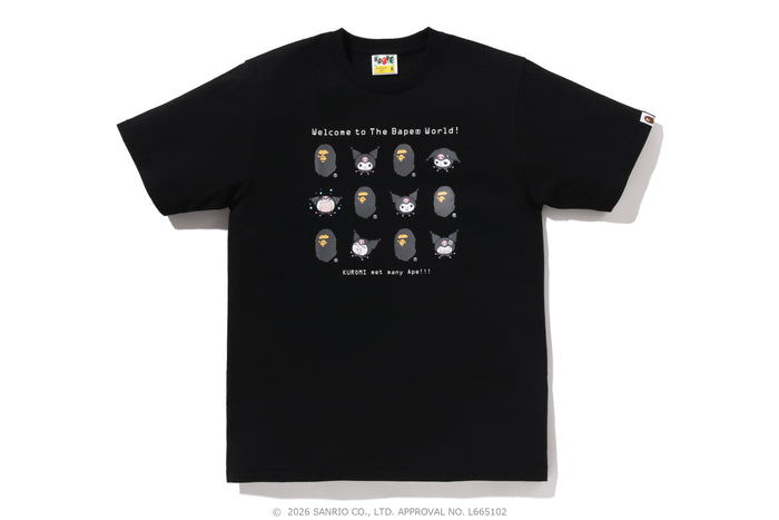 BAPE X KUROMI TEE