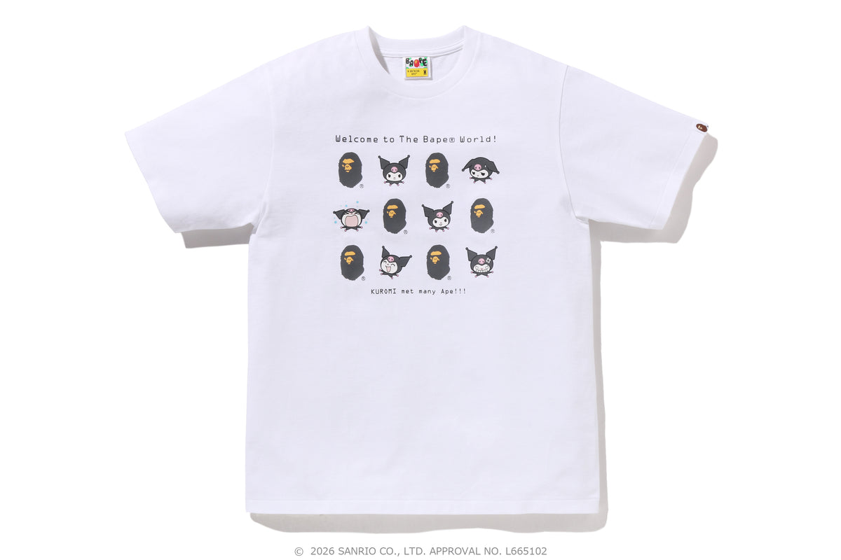BAPE X KUROMI TEE