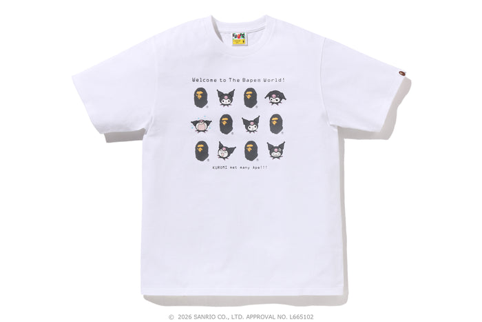 BAPE X KUROMI TEE