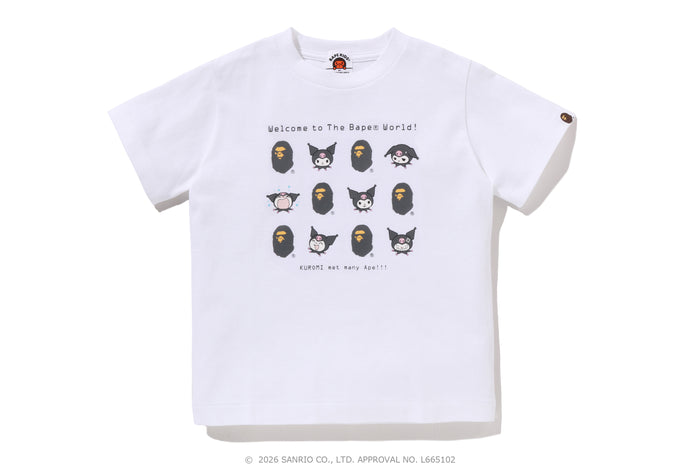 BAPE X KUROMI TEE KIDS
