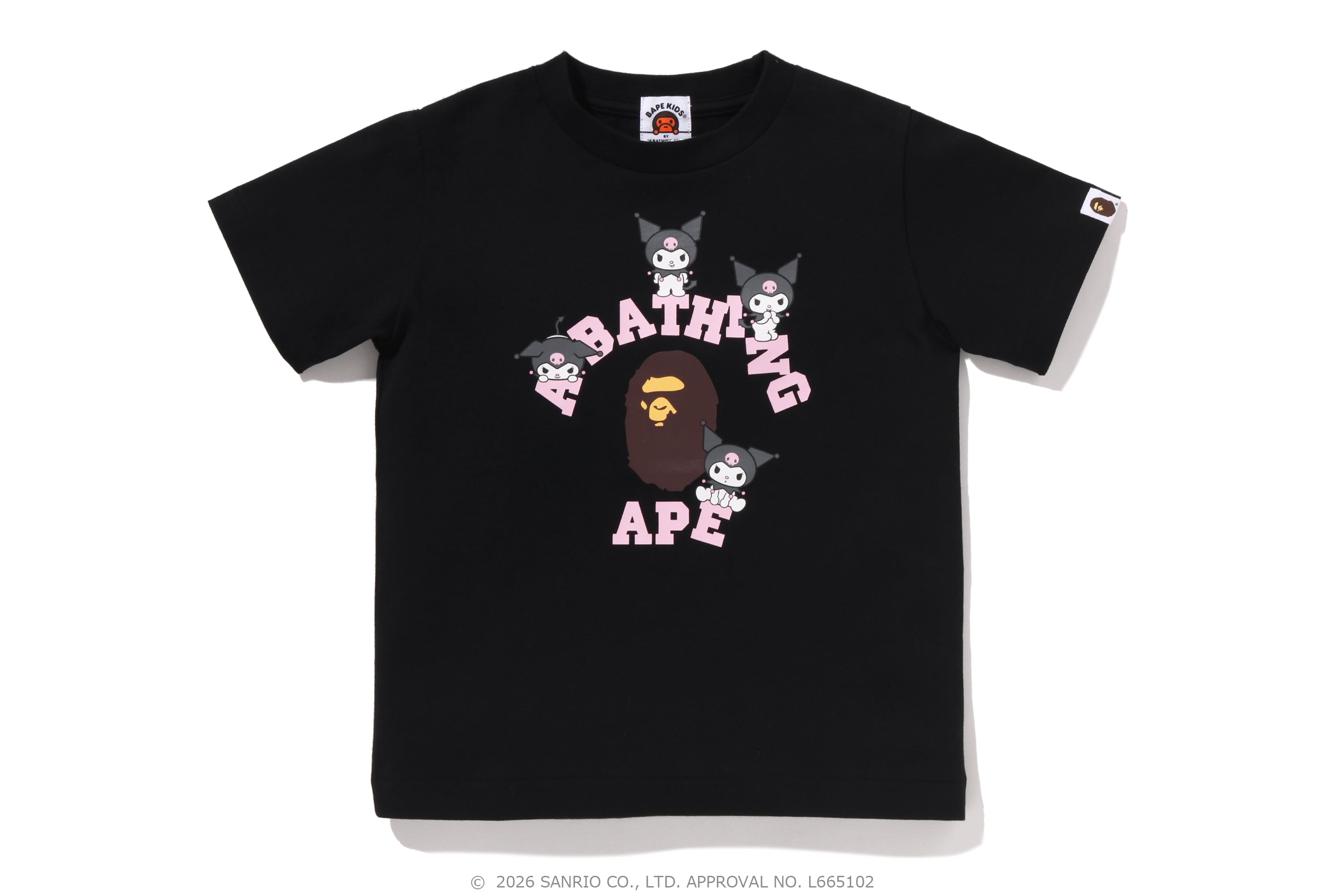 BAPE X KUROMI TEE（Kids 140size) BAPE X KUROMI TEE KIDS – eu.bape.com