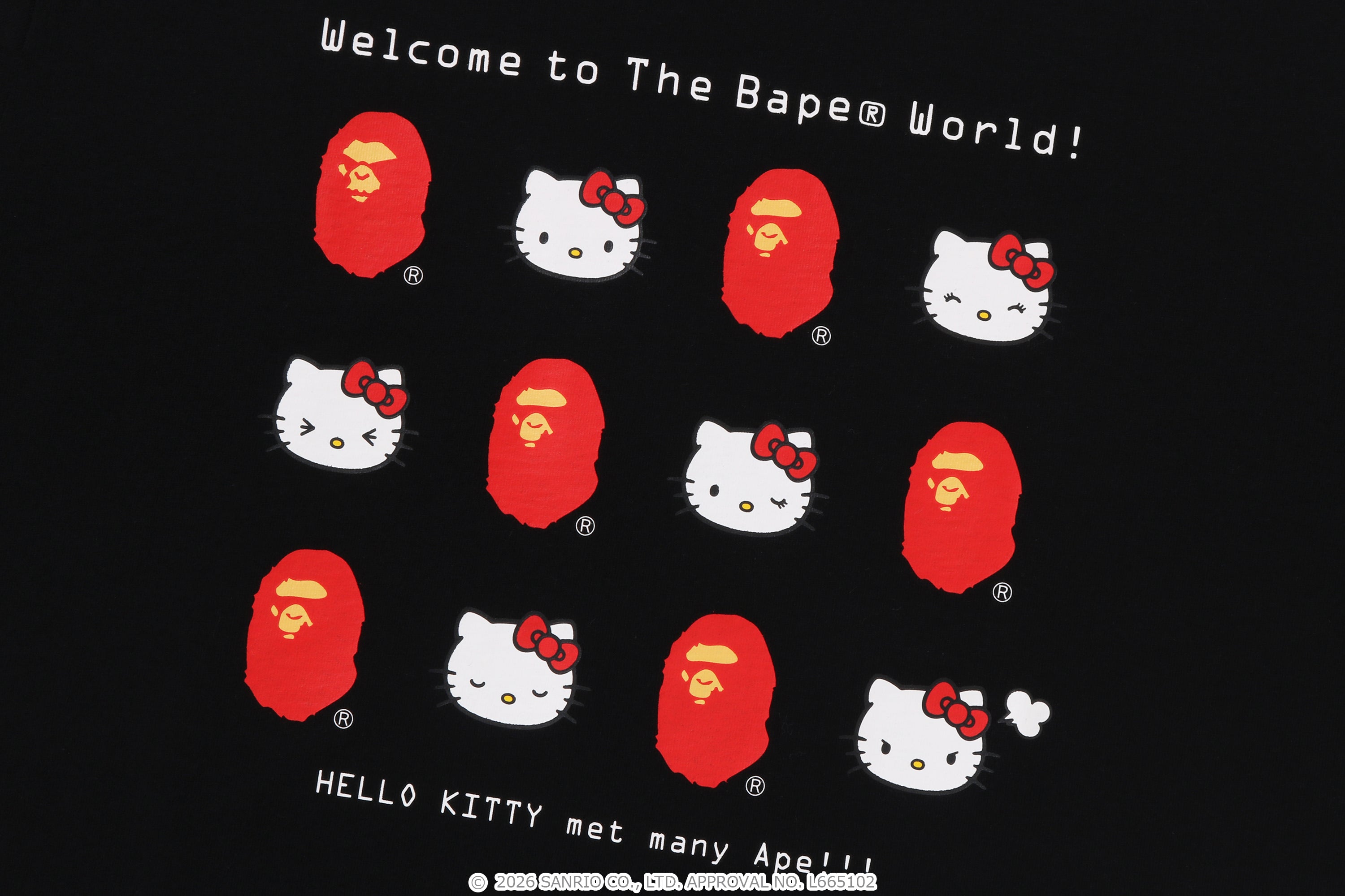 トップス BAPE X HELLO KITTY TEE Kids 140 size BAPE X HELLO KITTY TEE KIDS – eu.bape.com