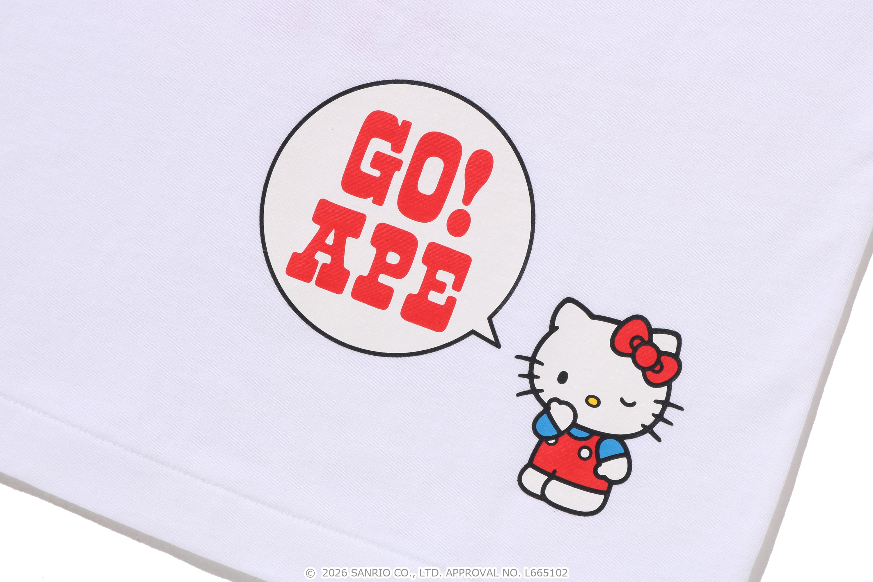 BAPE X HELLO KITTY COLLEGE TEE KIDS – eu.bape.com