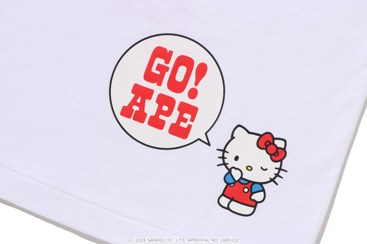 BAPE X HELLO KITTY COLLEGE TEE KIDS