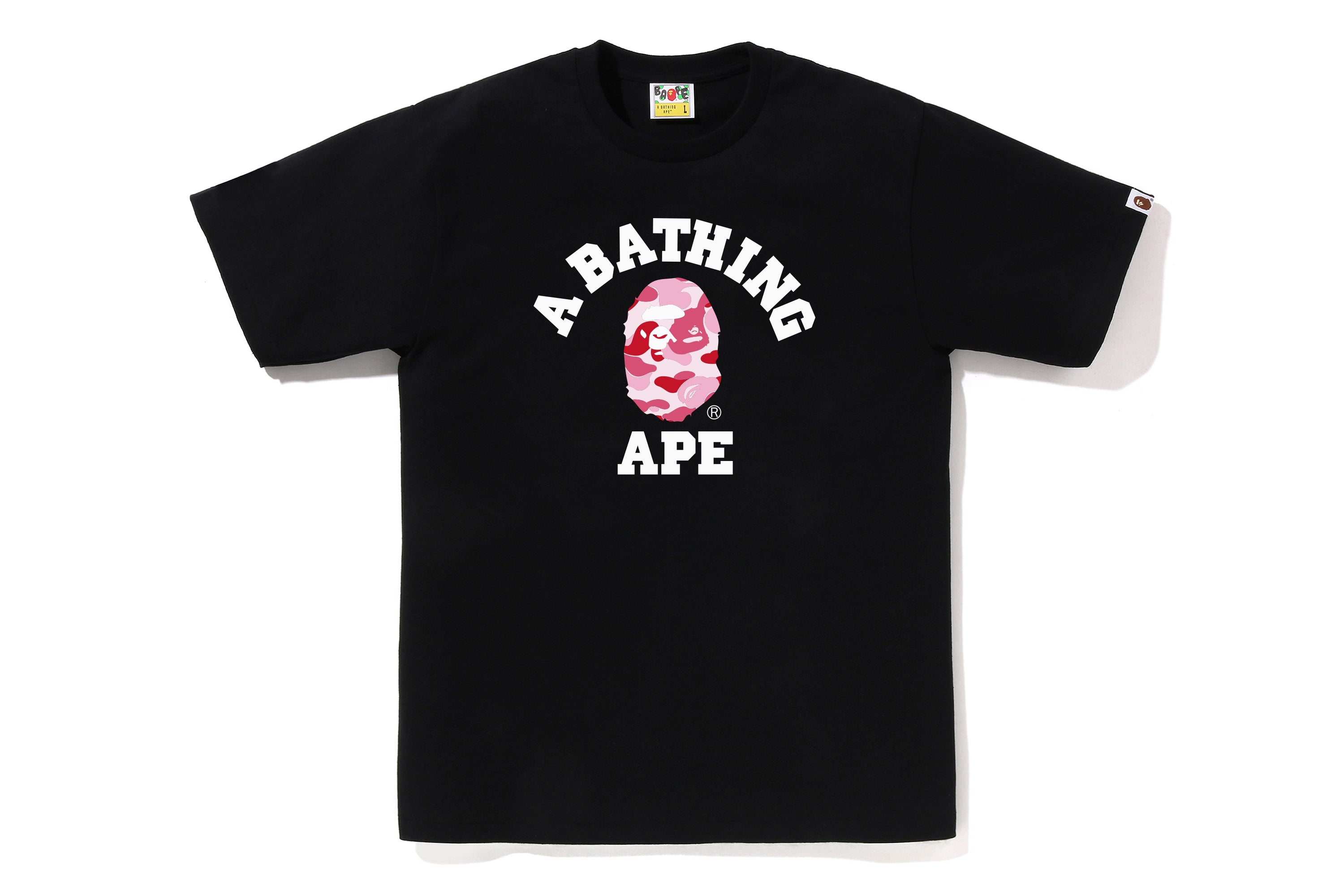 ABC CAMO COLLEGE TEE – eu.bape.com