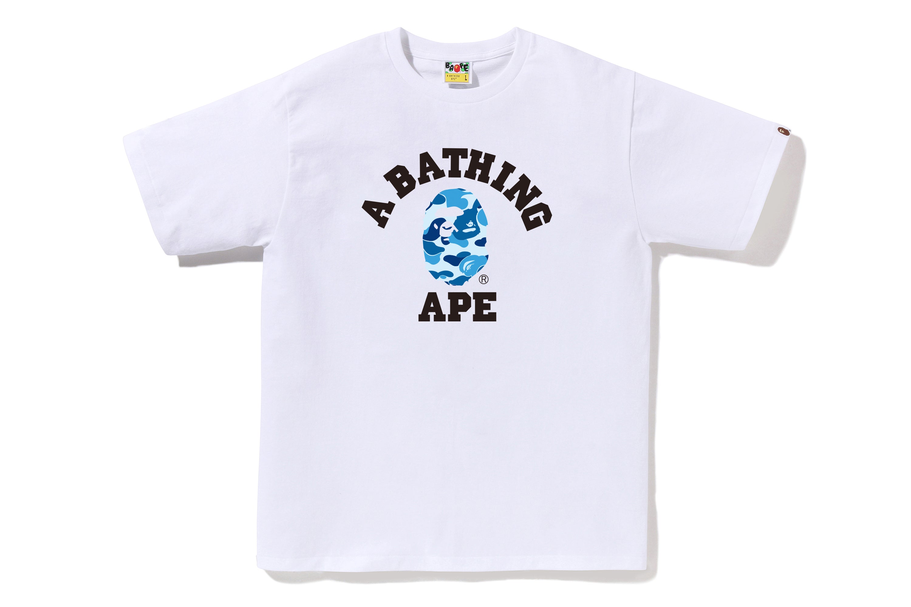ABC CAMO COLLEGE TEE – eu.bape.com