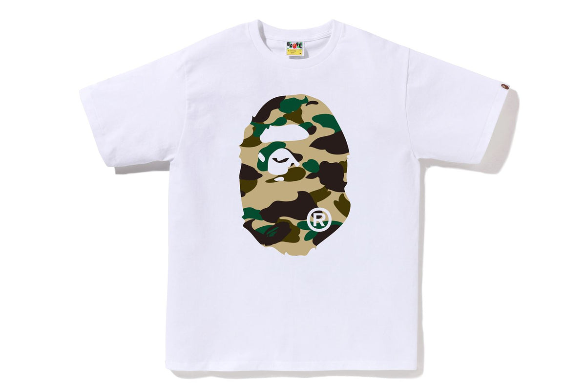 1ST CAMO BIG APE HEAD TEE