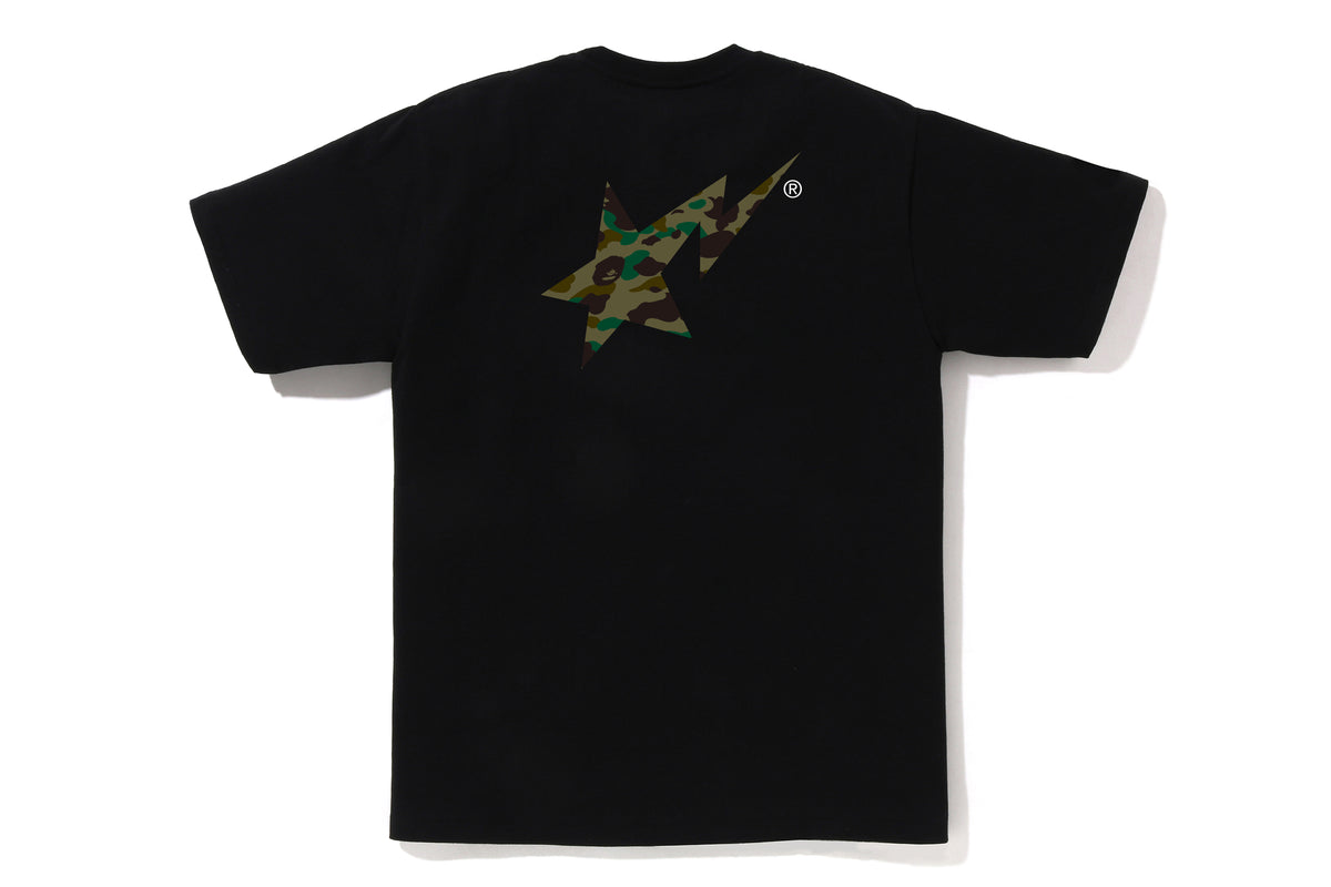 1ST CAMO BAPE STA TEE