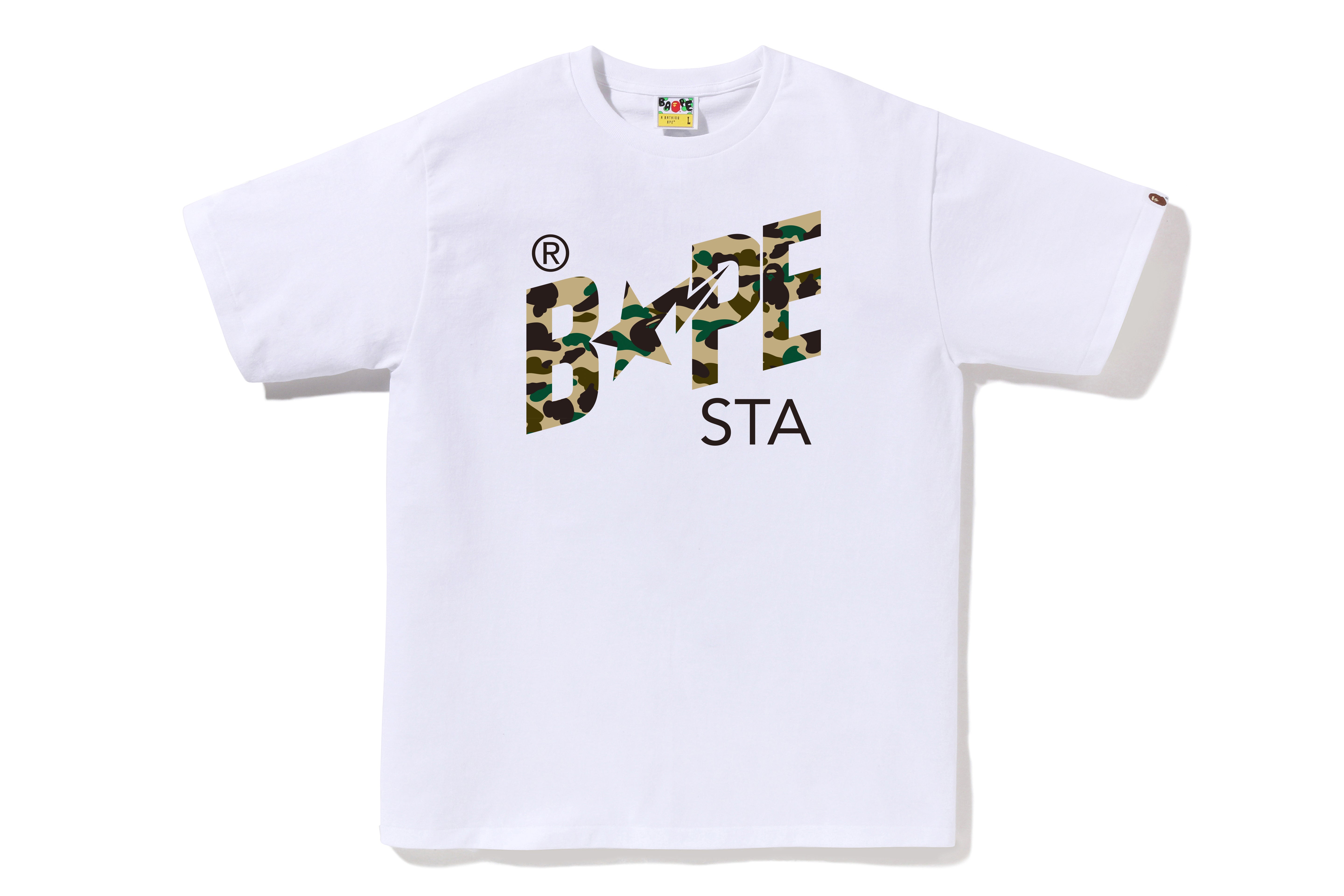 1ST CAMO BAPE STA TEE – eu.bape.com