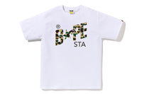 1ST CAMO BAPE STA TEE