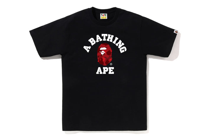 COLOR CAMO COLLEGE TEE