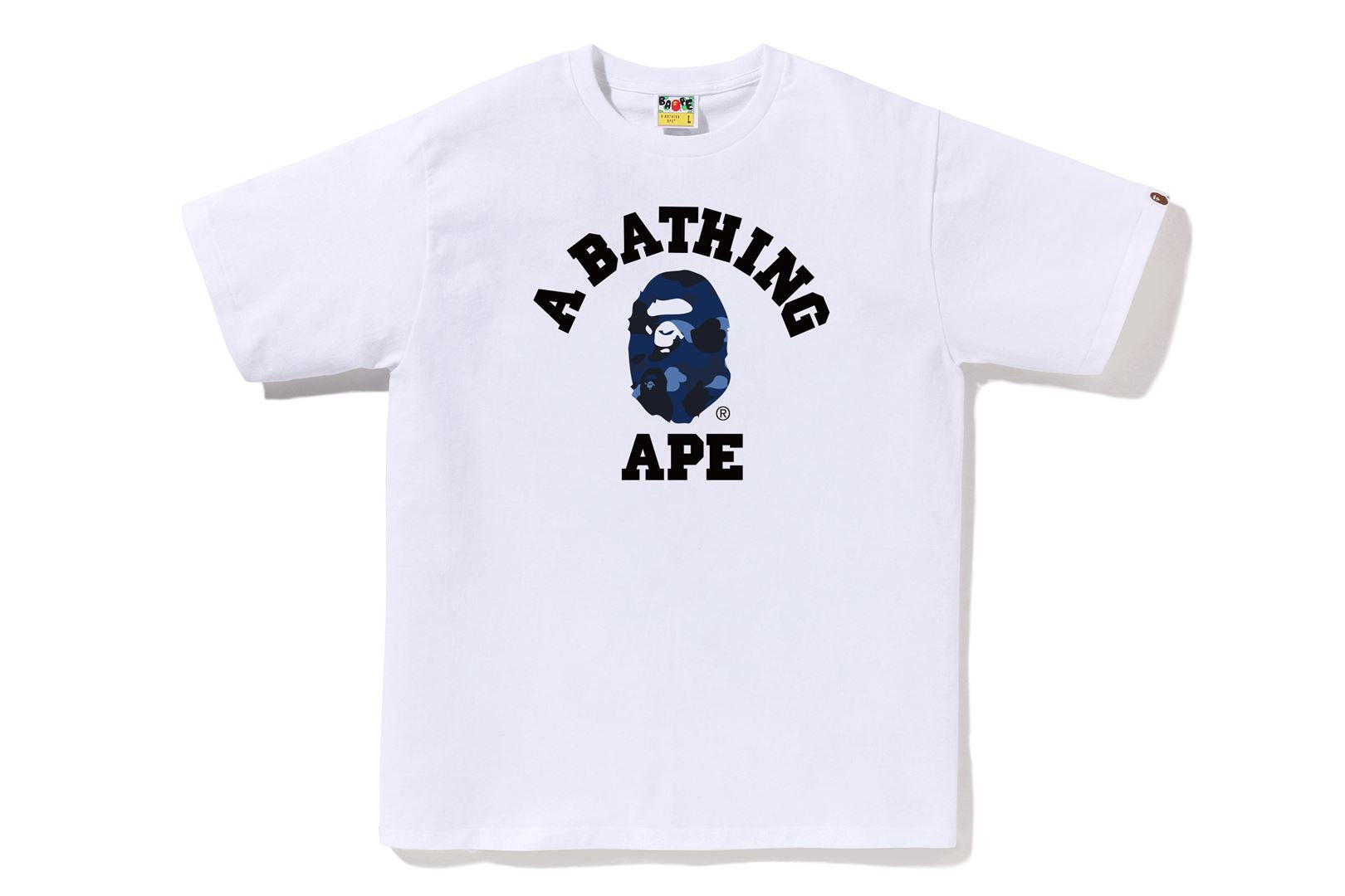 COLOR CAMO COLLEGE TEE – eu.bape.com