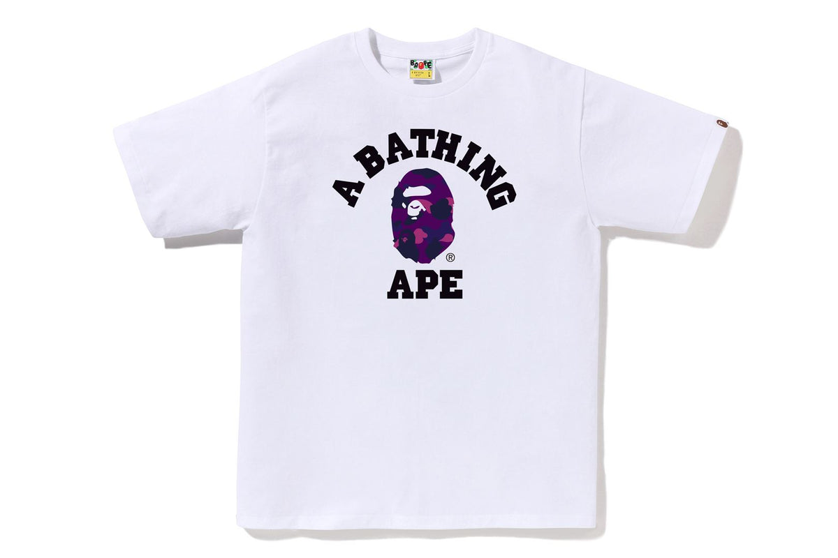 COLOR CAMO COLLEGE TEE