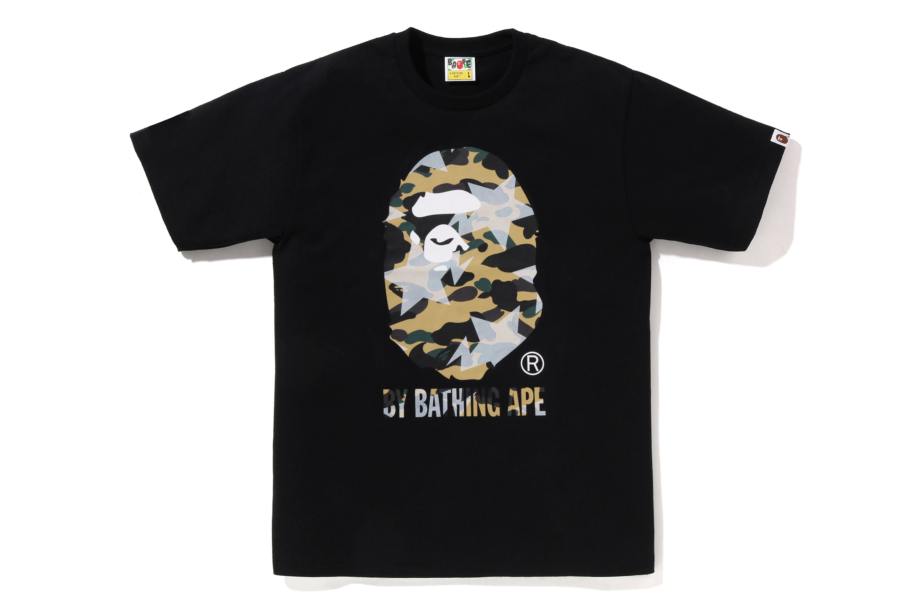 STA OVER PRINT 1ST CAMO BY BATHING APE TEE – eu.bape.com