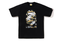 STA OVER PRINT 1ST CAMO BY BATHING APE TEE