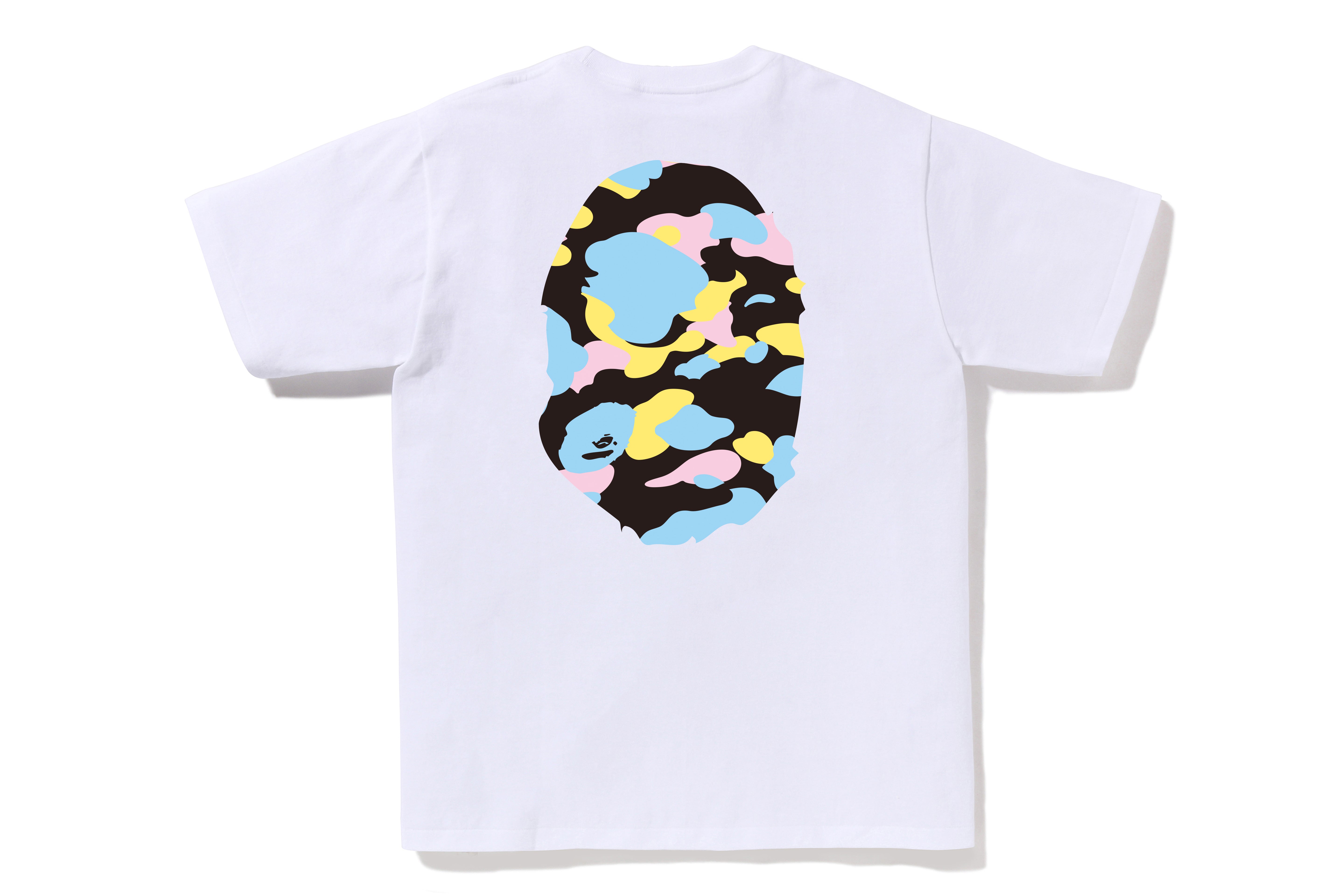 NEW MULTI CAMO BIG APE HEAD TEE – eu.bape.com