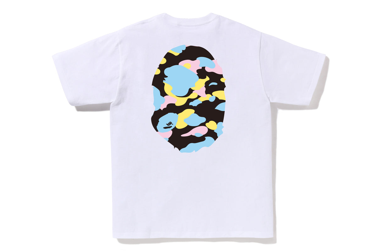 NEW MULTI CAMO BIG APE HEAD TEE