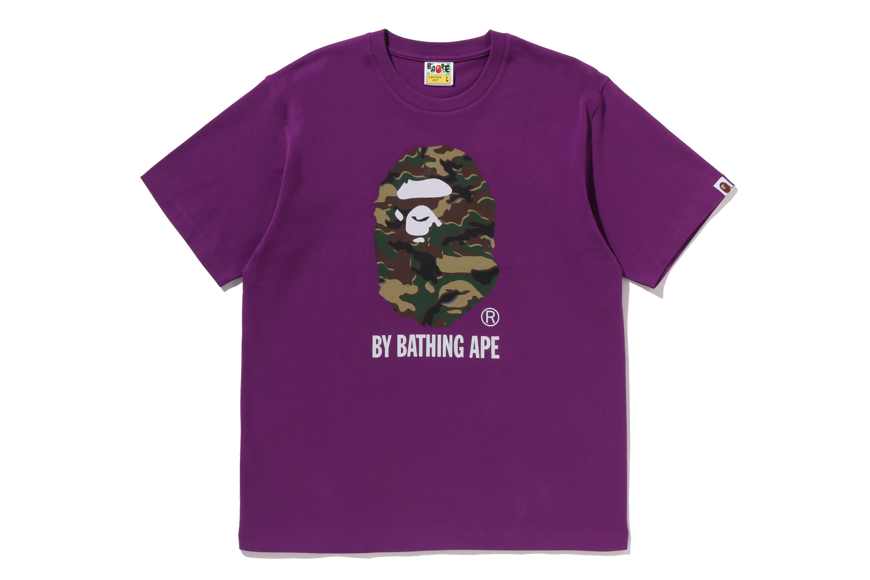 GLITCH WOODLAND CAMO BY BATHING APE TEE – eu.bape.com