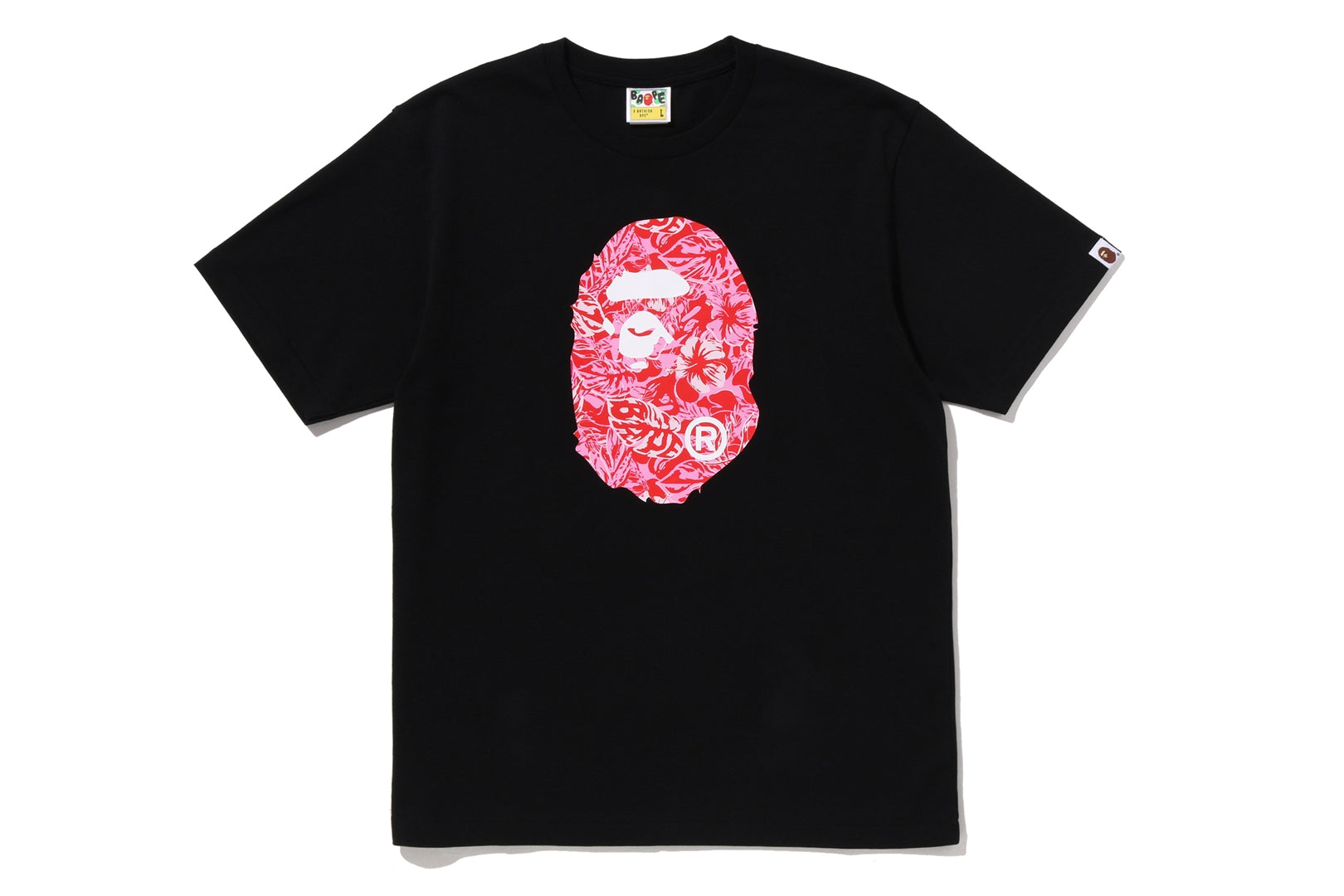 PALM RESORT CAMO APE HEAD TEE – eu.bape.com