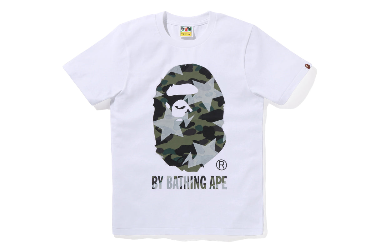 STA OVER PRINT 1ST CAMO BY BATHING APE TEE LADIES