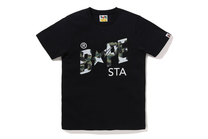 STA OVER PRINT 1ST CAMO BAPE STA TEE LADIES