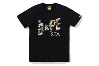 STA OVER PRINT 1ST CAMO BAPE STA TEE LADIES