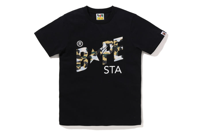 STA OVER PRINT 1ST CAMO BAPE STA TEE LADIES