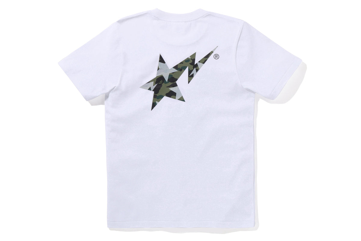 STA OVER PRINT 1ST CAMO BAPE STA TEE LADIES