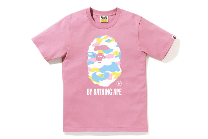 NEW MULTI CAMO BY BATHING APE TEE LADIES