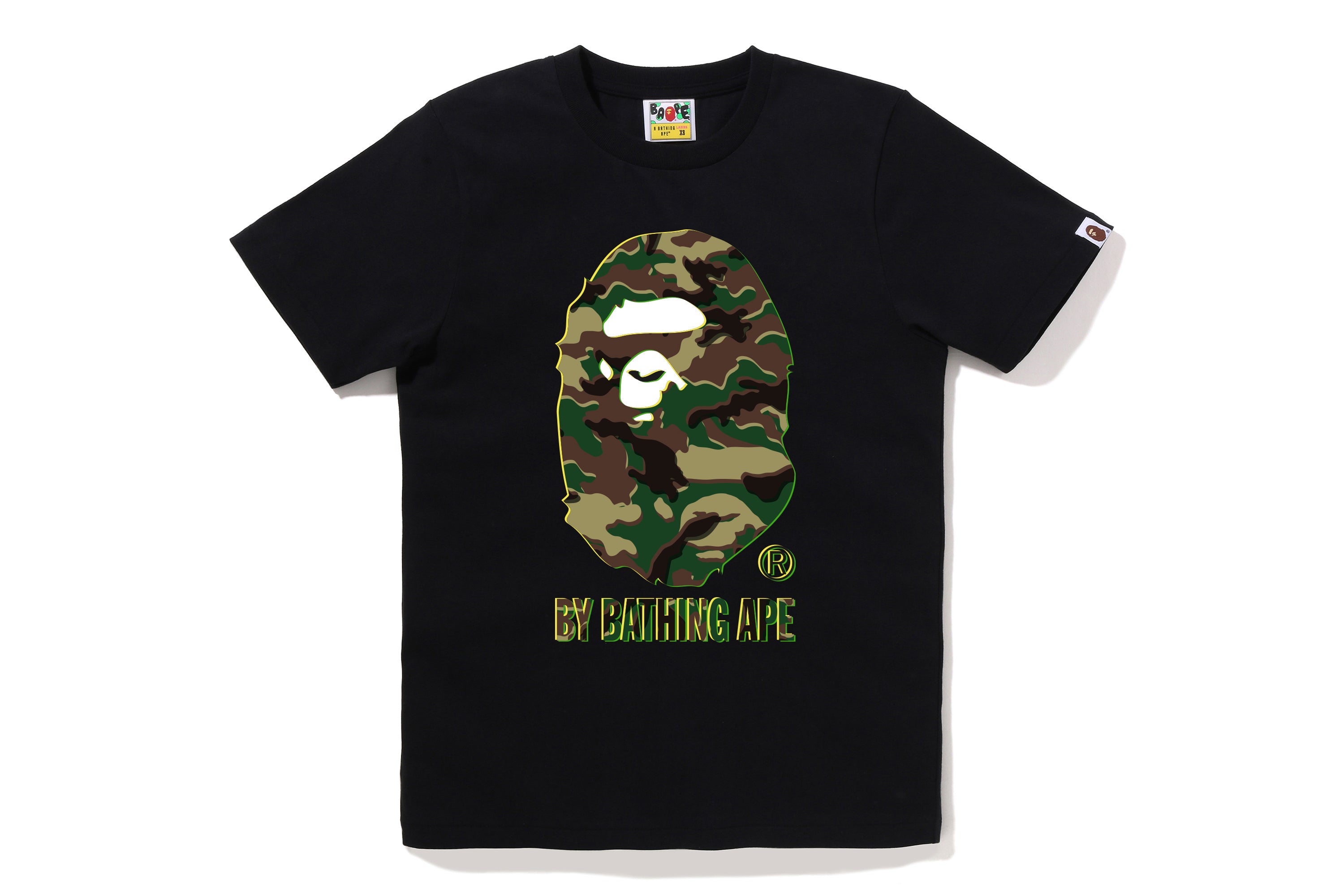 GLITCH WOODLAND CAMO BY BATHING APE TEE LADIES – eu.bape.com