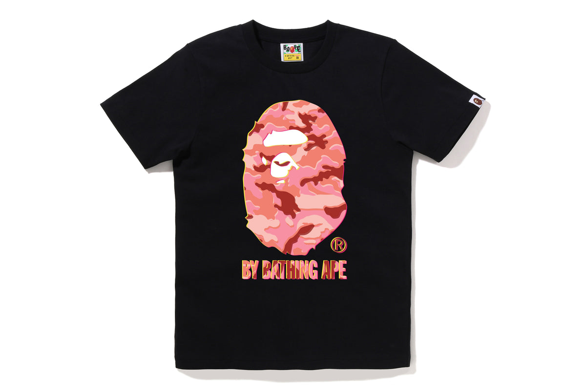 GLITCH WOODLAND CAMO BY BATHING APE TEE LADIES