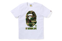 GLITCH WOODLAND CAMO BY BATHING APE TEE LADIES