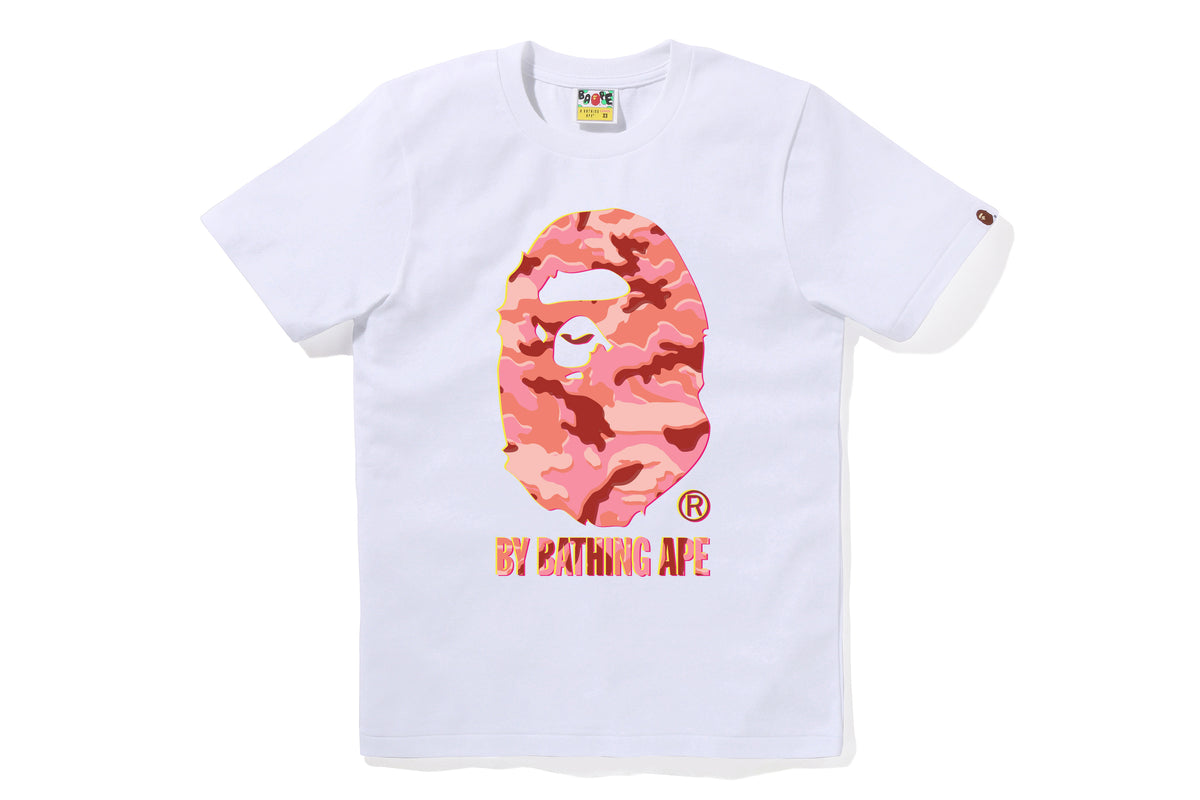 GLITCH WOODLAND CAMO BY BATHING APE TEE LADIES