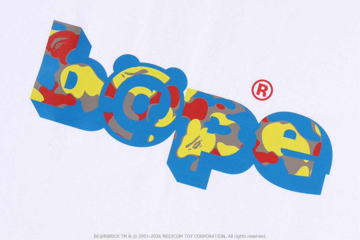 BAPE X MEDICOM TOY 30TH ANNIV. BAPE TEE