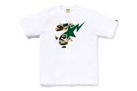 1ST CAMO APE FACE ON BAPESTA TEE