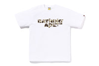 COLOR CAMO BATHING APE LOGO TEE