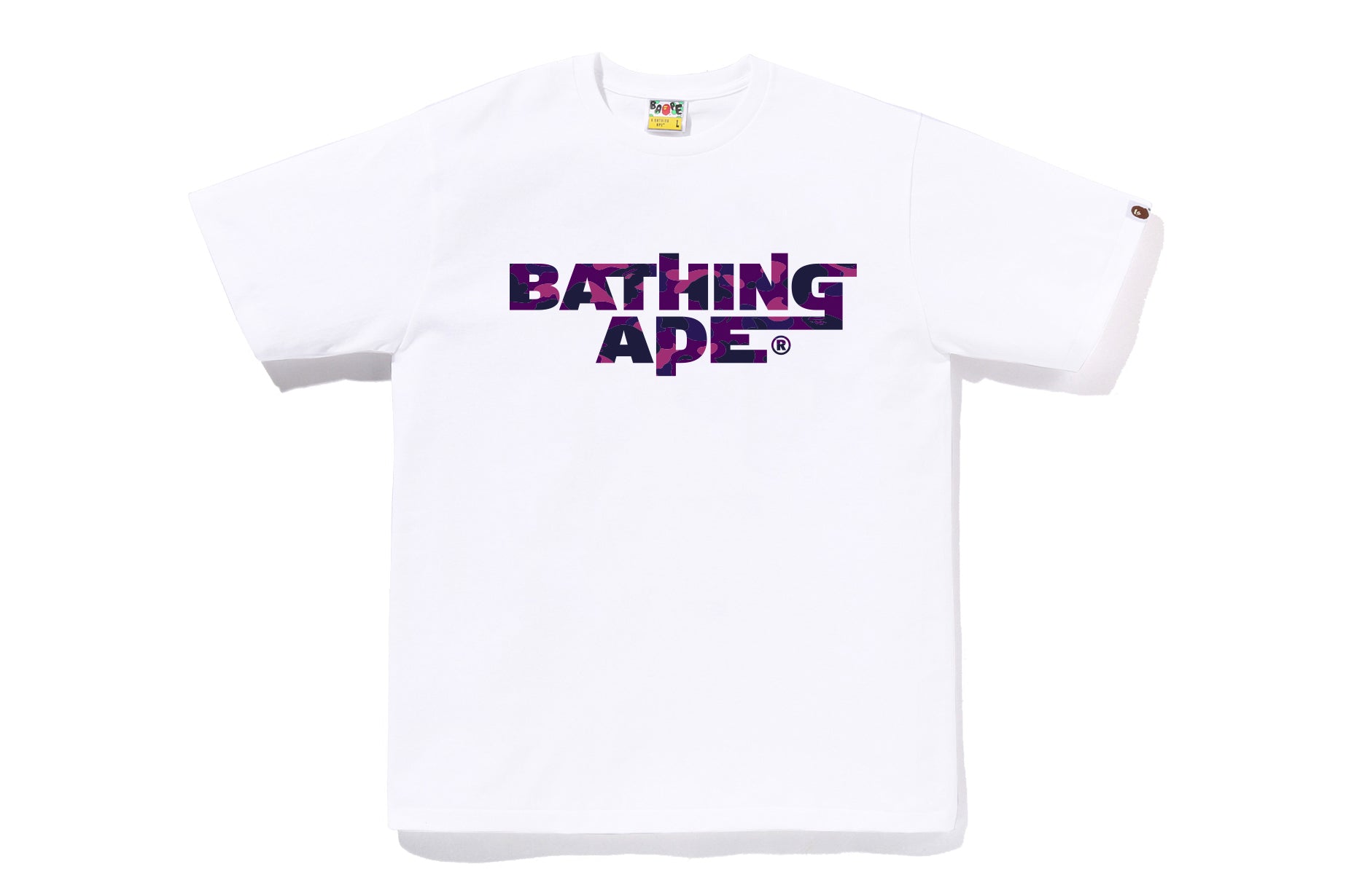 COLOR CAMO BATHING APE LOGO TEE – eu.bape.com