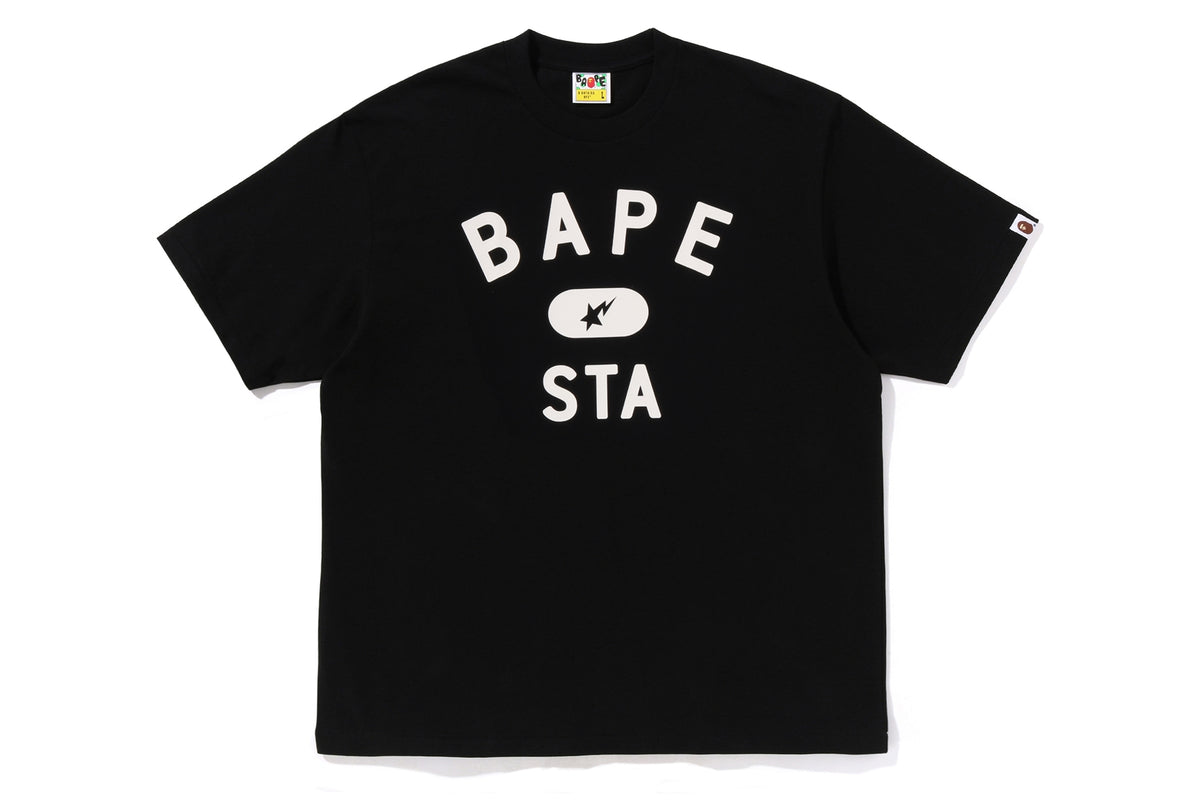 BAPE STA COLLEGE RELAXED FIT TEE #2