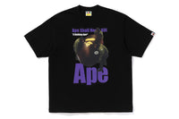 APE HEAD PHOTO PRINT RELAXED FIT TEE