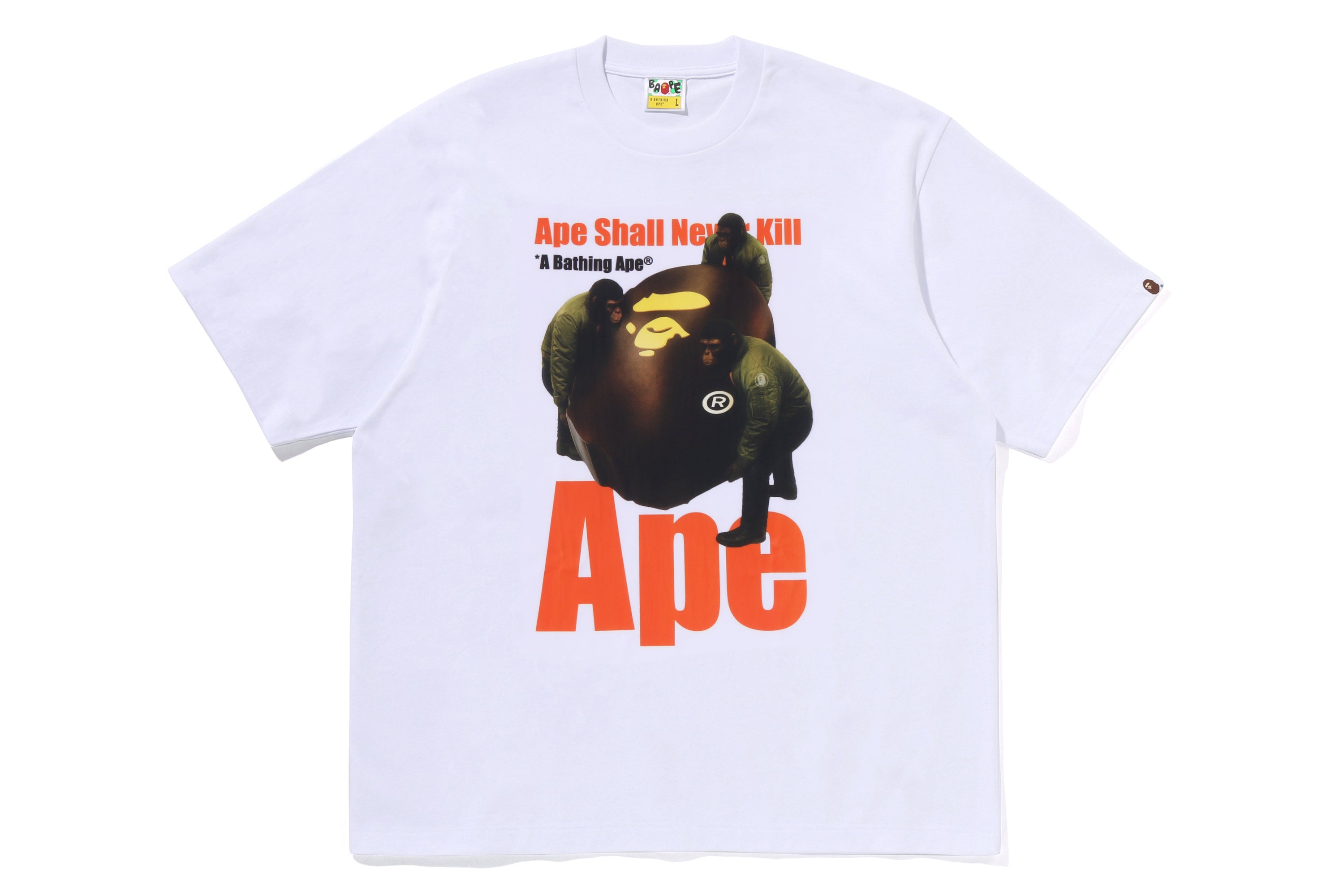 APE HEAD PHOTO PRINT RELAXED FIT TEE – eu.bape.com