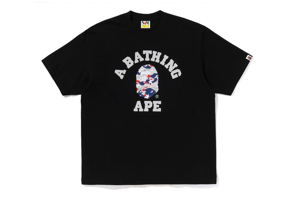 STA STRIKE CAMO COLLEGE RELAXED FIT TEE
